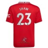 Officiële Voetbalshirt Manchester United Shaw 23 Thuis 2022-23 - Heren